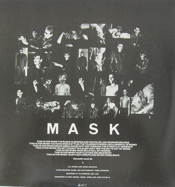 Bauhaus - Mask | Beggars Banquet (205552) - 2