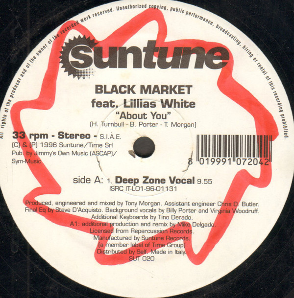 Black Market - About You | Suntune (SUT 020) - main