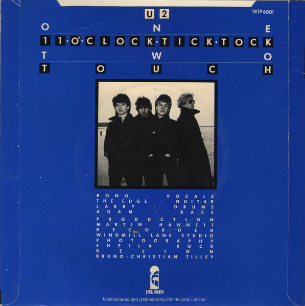 U2 - 11 O'Clock Tick Tock | Island Records (WIP 6601) - 2