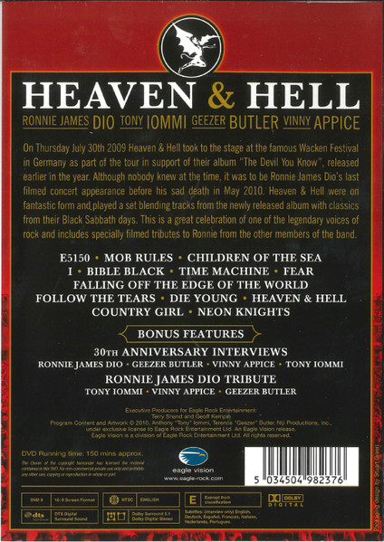 Heaven & Hell - Neon Nights • 30 Years Of Heaven & Hell • Live At Wacken | Eagle Vision (EREDV823) - 3