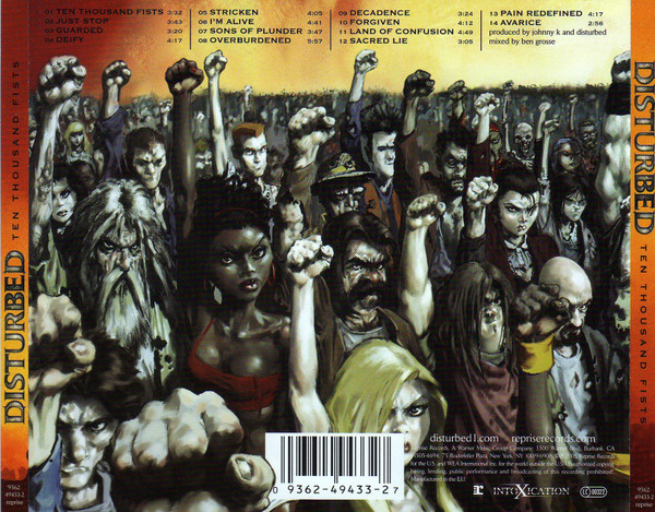 Disturbed - Ten Thousand Fists | Reprise Records (9362-49433-2) - 2