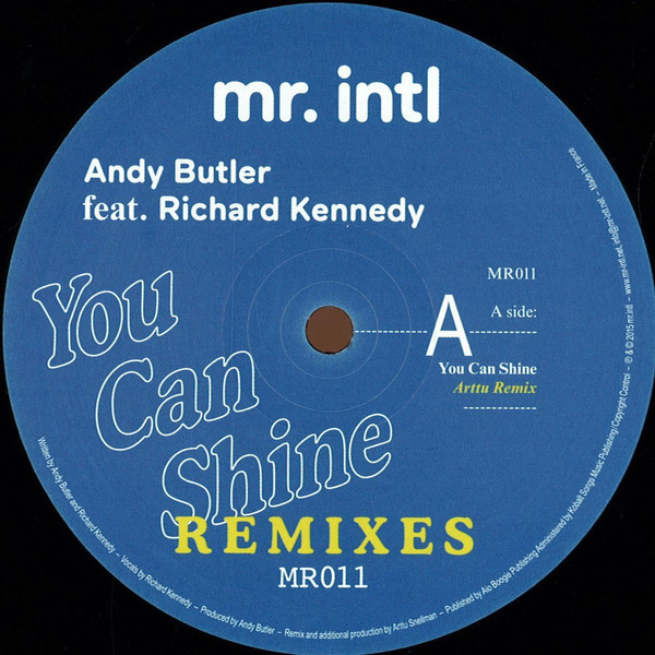 Andrew Butler - You Can Shine Remixes | Mr. INTL (MR011)