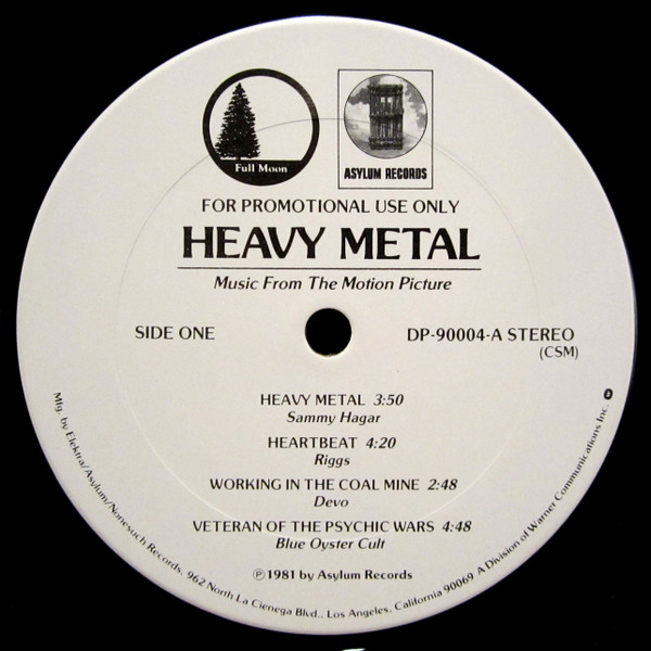 Heavy Metal - Music From The Motion Picture