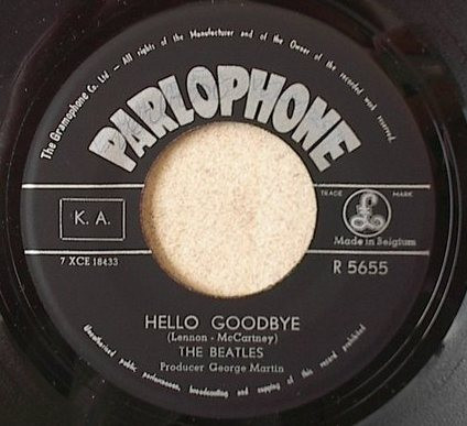 The Beatles - Hello, Goodbye / I Am The Walrus | Parlophone (R 5655) - 2 The Beatles - Hello, Goodbye / I Am The Walrus | Parlophone (R 5655) - 2