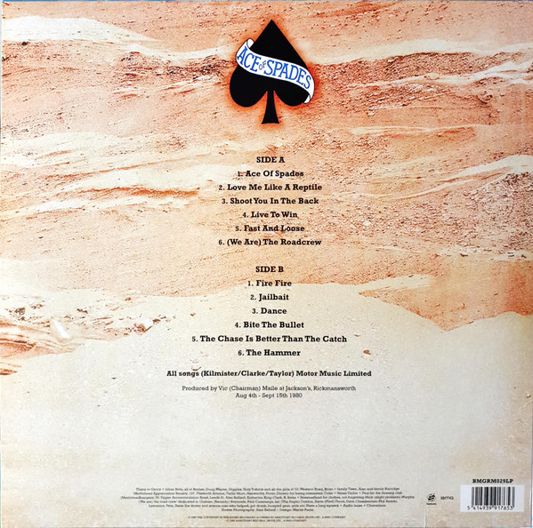 Motörhead - Ace Of Spades | Sanctuary (BMGRM029LP) - main