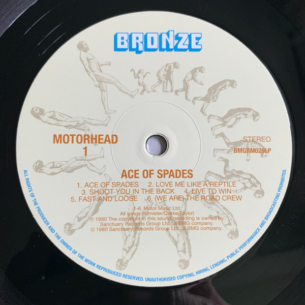 Motörhead - Ace Of Spades | Sanctuary (BMGRM029LP) - 3