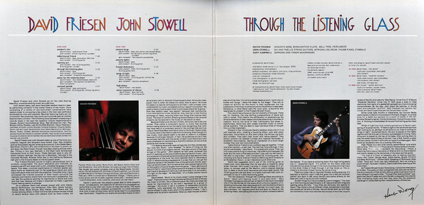 David Friesen , John Stowell - Through The Listening Glass | Inner City Records (IC 1061) - 2 David Friesen , John Stowell - Through The Listening Glass | Inner City Records (IC 1061) - 2