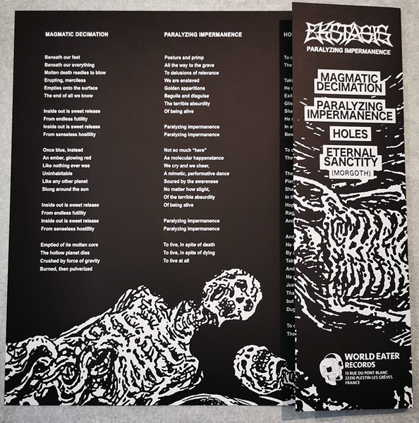 Ekstasis - Paralizing Impermanence | World Eater Records (WOEARE02) - 4 Ekstasis - Paralizing Impermanence | World Eater Records (WOEARE02) - 4