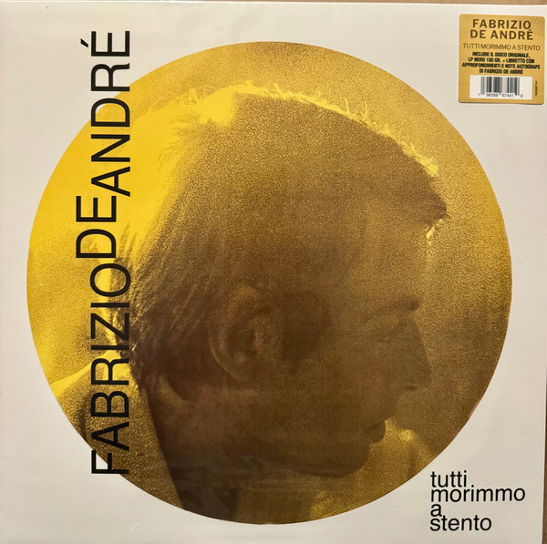 Fabrizio De André - Tutti Morimmo A Stento | Sony Music (196588674419) Fabrizio De André - Tutti Morimmo A Stento | Sony Music (196588674419)