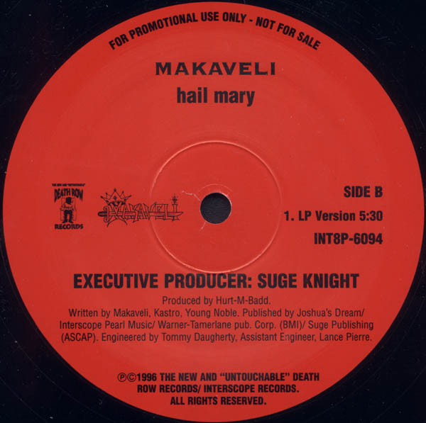 Makaveli - To Live & Die In L.A. | The New And "Untouchable" Death Row Records (INT8P-6094)