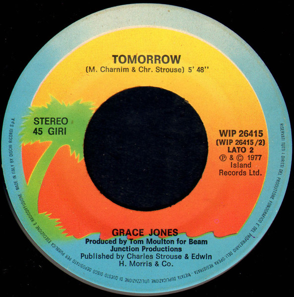 Grace Jones - La Vie En Rose | Island Records (WIP 26415) - 4