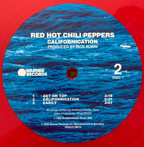 Red Hot Chili Peppers - Californication | Warner Records (93624843276) - 4