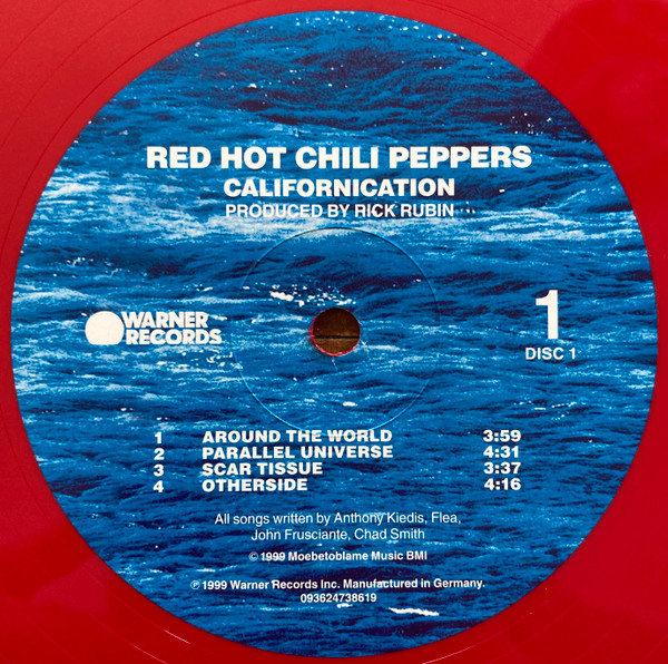 Red Hot Chili Peppers - Californication | Warner Records (93624843276) - 3