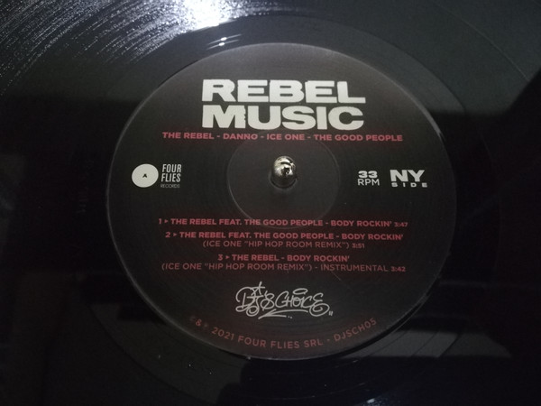 The Rebel , Danno , Ice One , The Good People - Rebel music | Four Flies Records (DJSCH05) - 4