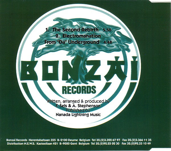 Jones & Stephenson - The Second Rebirth | Bonzai Records (BRCD 94013) - 2