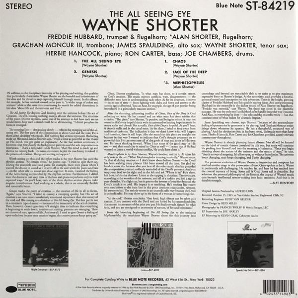 Wayne Shorter - The All Seeing Eye | Blue Note (B0032880-01) - 4