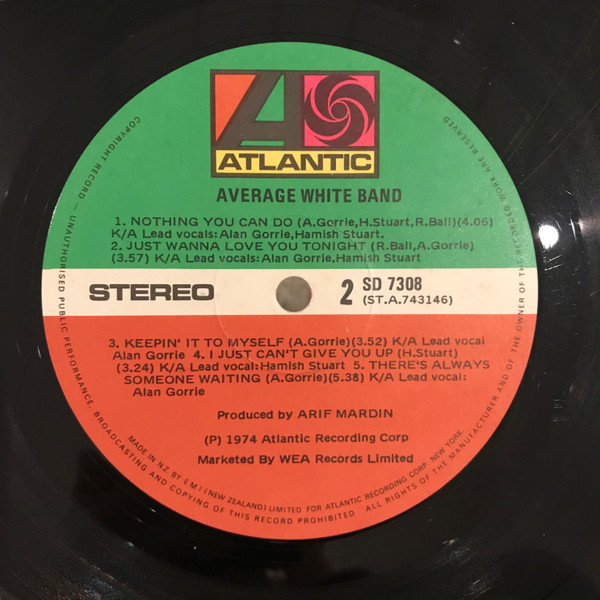 Average White Band - AWB | Atlantic (SD 7308) - 4