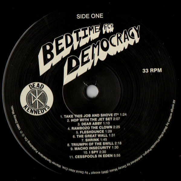 Dead Kennedys - Bedtime For Democracy | Audio Platter (PLATE062LP) - 4 Dead Kennedys - Bedtime For Democracy | Audio Platter (PLATE062LP) - 4