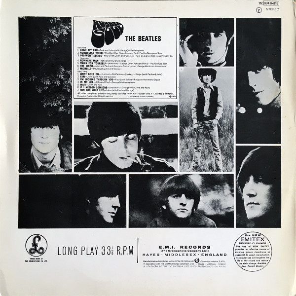 The Beatles - Rubber Soul | Parlophone (8E 068-04115) - 2