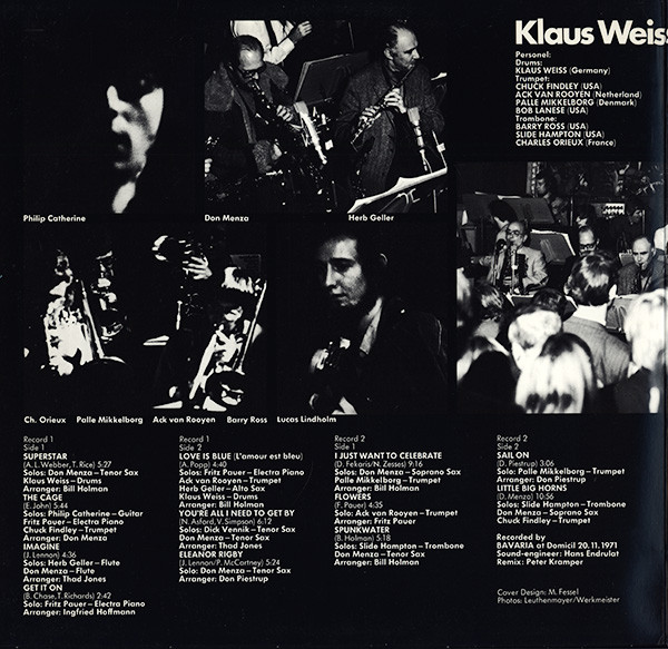Klaus Weiss Orchestra - I Just Want To Celebrate | BASF (44 21247-5) - 2 Klaus Weiss Orchestra - I Just Want To Celebrate | BASF (44 21247-5) - 2