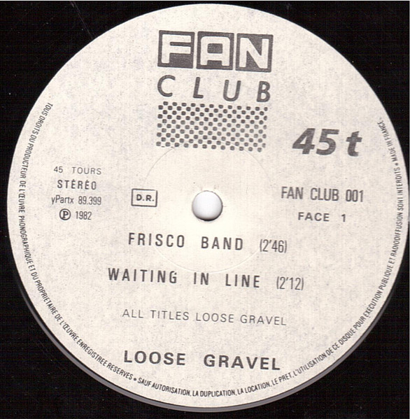 Loose Gravel - Loose Gravel | Fan Club (FC 001) - 3 Loose Gravel - Loose Gravel | Fan Club (FC 001) - 3