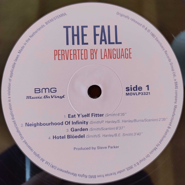 The Fall - Perverted By Language | Music On Vinyl (MOVLP3321) - 2