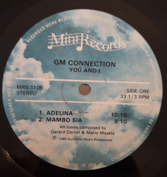 GM Connection - You And I | Mini Records (MRS 1105) - 2 GM Connection - You And I | Mini Records (MRS 1105) - 2