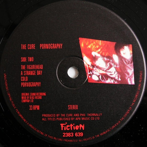 The Cure - Pornography | Polydor (2383 639) - 3