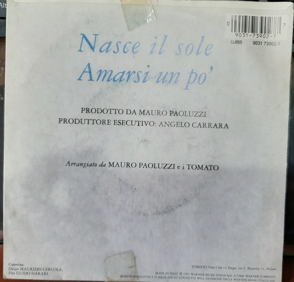 Tomato - Nasce Il Sole | WEA (9031 73902-7) - 2