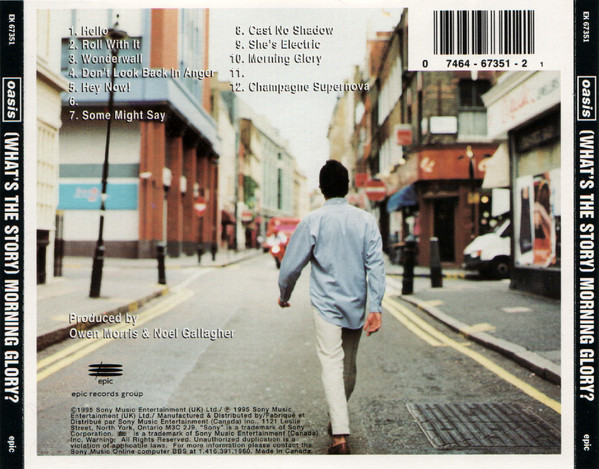 Oasis - (What's The Story) Morning Glory? | Epic (EK 67351) - 2 Oasis - (What's The Story) Morning Glory? | Epic (EK 67351) - 2
