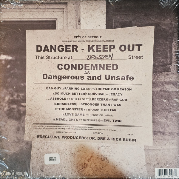 Eminem - The Marshall Mathers LP 2 | Aftermath Entertainment (B0019488-01) - 2 Eminem - The Marshall Mathers LP 2 | Aftermath Entertainment (B0019488-01) - 2