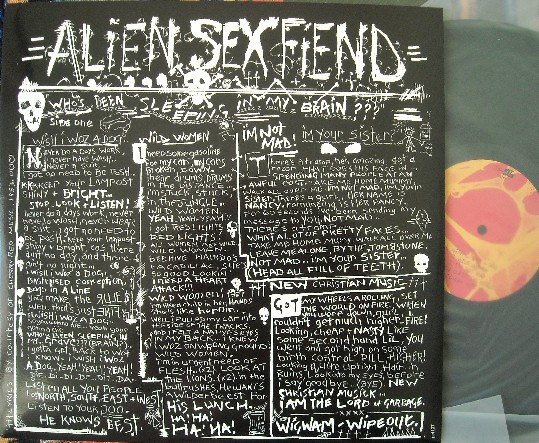 Alien Sex Fiend - Who's Been Sleeping In My Brain | Get Back (GET 107) - 3