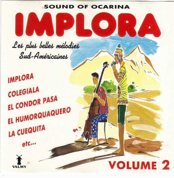 Various - Sound Of Ocarina , Implora , Les Plus Belles Mélodies Sud-Américaines Volume 2 | Valmy (DL-854)
