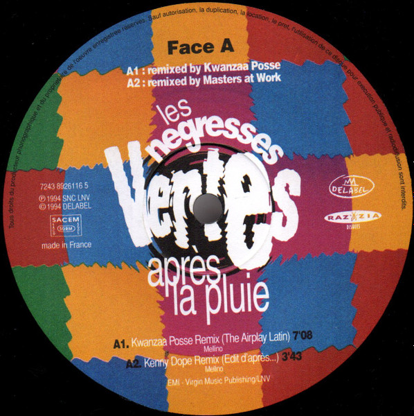 Les Negresses Vertes - Après La Pluie | Delabel (DE 8926116) - 3 Les Negresses Vertes - Après La Pluie | Delabel (DE 8926116) - 3