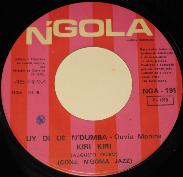 N'Goma Jazz - Ué Diami | N'Gola (NGA 191) - 4