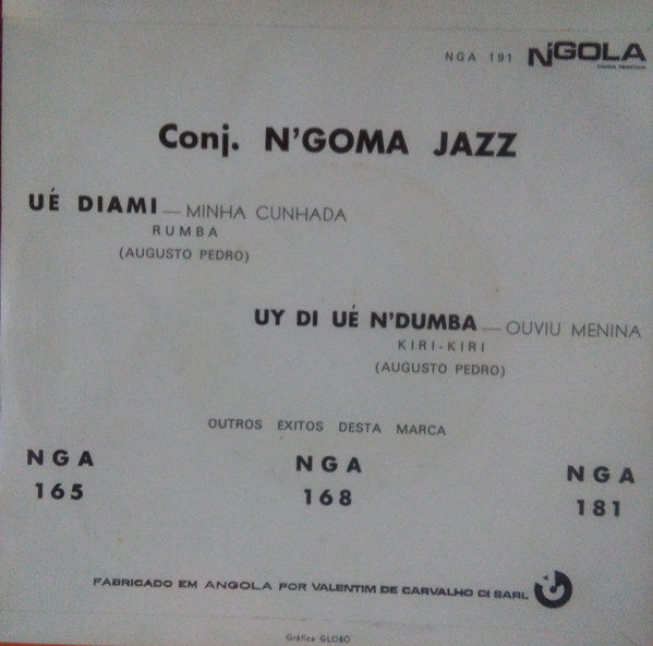 N'Goma Jazz - Ué Diami | N'Gola (NGA 191) - 2