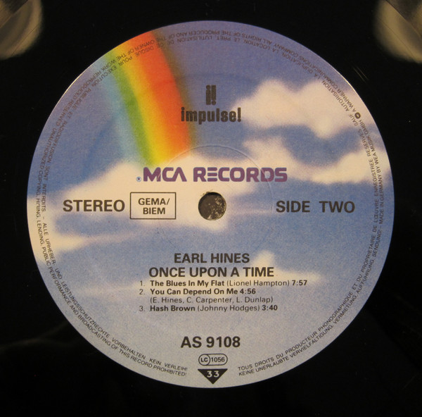 Earl Hines - Once Upon A Time | Impulse! (AS-9108) - 3 Earl Hines - Once Upon A Time | Impulse! (AS-9108) - 3
