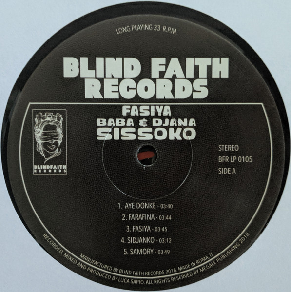 Baba & Djana Sissoko - Fasiya | Blind Faith Records (BF0105LP) - 2 Baba & Djana Sissoko - Fasiya | Blind Faith Records (BF0105LP) - 2