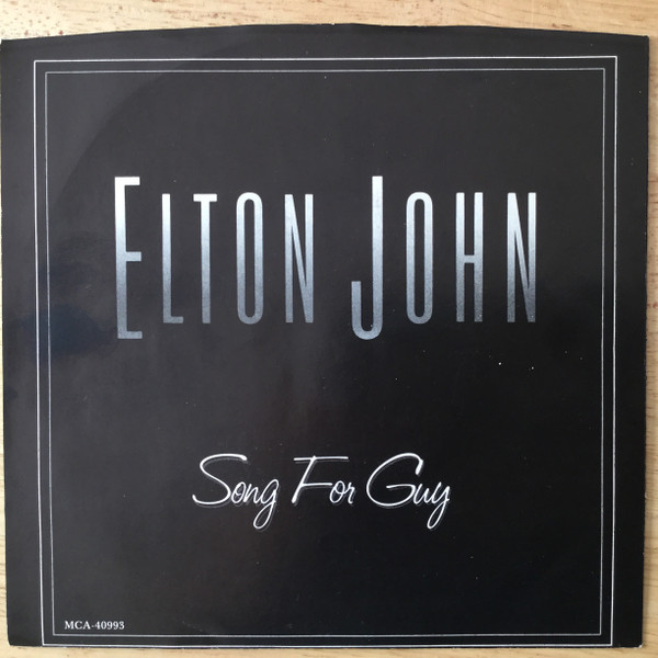 Elton John - Song For Guy | MCA Records (MCA 40993) - main