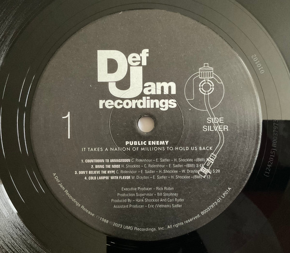 Public Enemy - It Takes A Nation Of Millions To Hold Us Back | Def Jam Recordings (B0037973-01) - 3