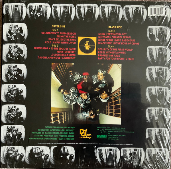 Public Enemy - It Takes A Nation Of Millions To Hold Us Back | Def Jam Recordings (B0037973-01) - 2
