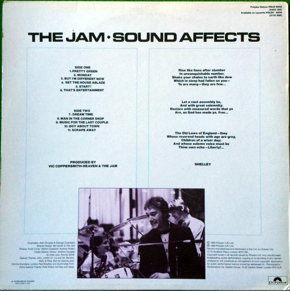 The Jam - Sound Affects | Polydor (POLD 5035) - 2