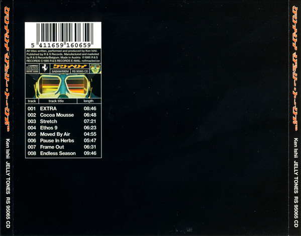 Ken Ishii - Jelly Tones | R & S Records (RS 95065 CD) - 2 Ken Ishii - Jelly Tones | R & S Records (RS 95065 CD) - 2
