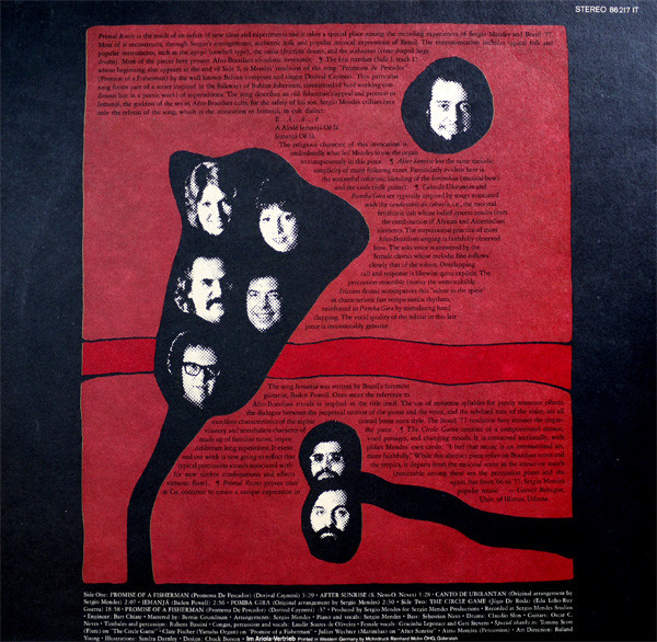 Sérgio Mendes & Brasil '77 - Primal Roots | A&M Records (86 217 IT) - 2 Sérgio Mendes & Brasil '77 - Primal Roots | A&M Records (86 217 IT) - 2