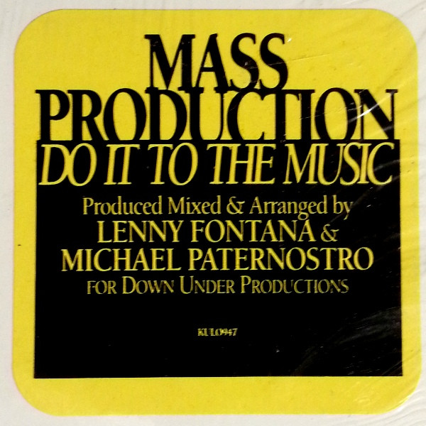 Mass Production - Do It To The Music | Kult Records (KULT0947) - 2 Mass Production - Do It To The Music | Kult Records (KULT0947) - 2