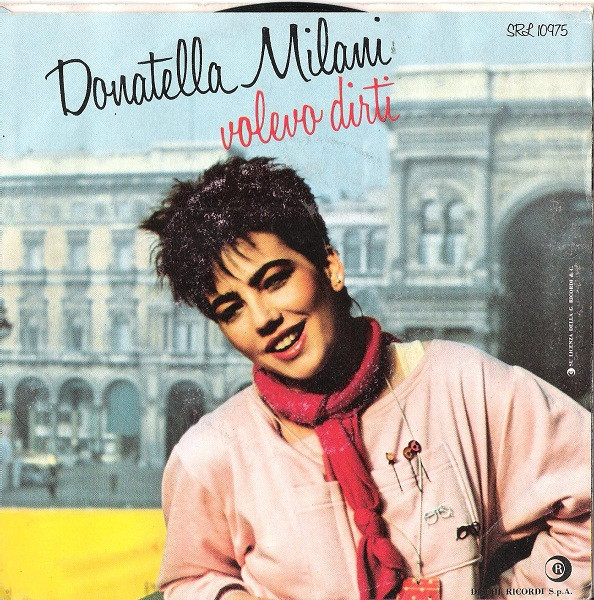 Donatella Milani - Volevo Dirti | Ricordi (SRL 10975) - 2