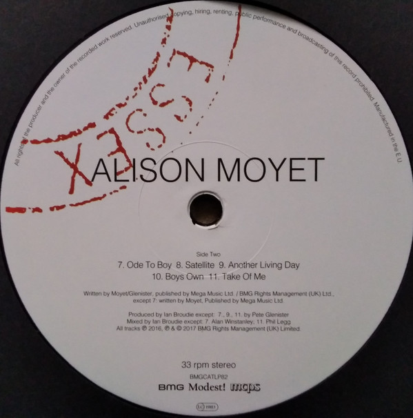 Alison Moyet - Essex | BMG (BMGCATLP82) - 4