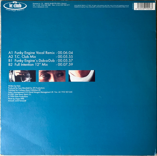 Duke - So In Love With You (Rmxs 2001) | Le Club (CLUB 492-3) - 2