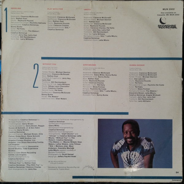Caiphus Semenya - Listen To The Wind | Munjale (MUN 2002) - 2