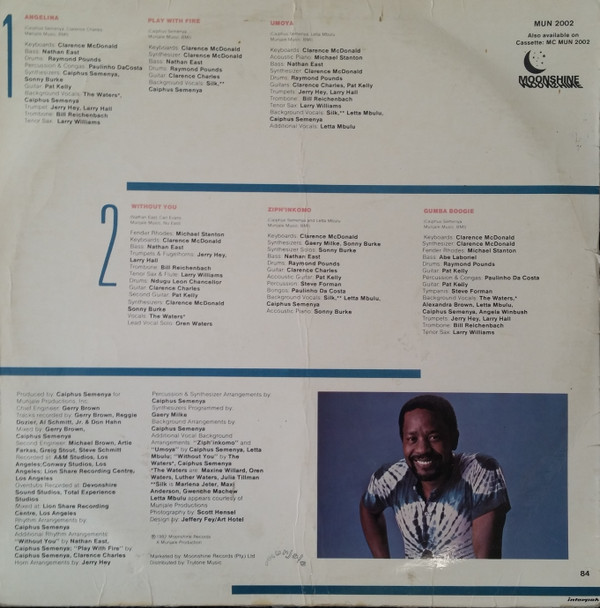 Caiphus Semenya - Listen To The Wind | Munjale (MUN 2002) - 3